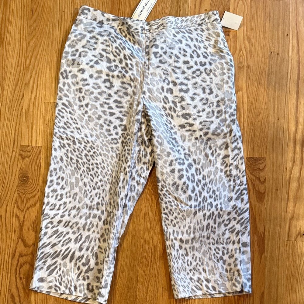 ALFRED DUNNER classic fit capris sz 12